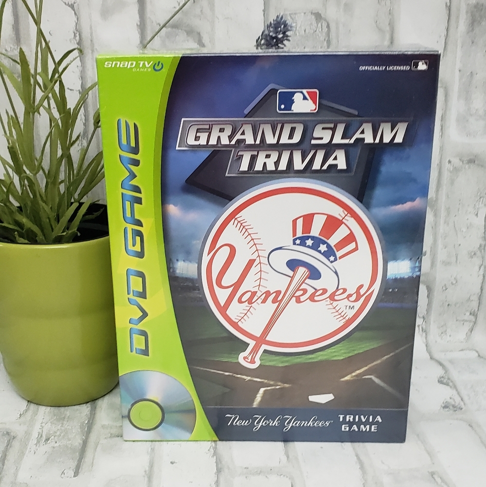 NEW Grand Slam Trivia Yankees Trivia DVD Game Officially Licensed